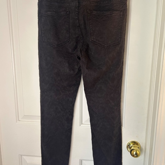Pilcro and the Letterpress Black Lace Detail Jeans Size 28 - Picture 6 of 7